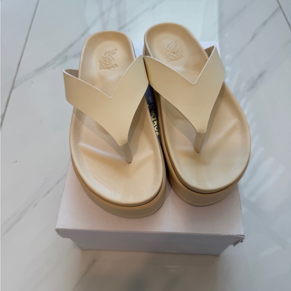 Charys 2Flatform - Ancient Greek - Off White - Sz 37